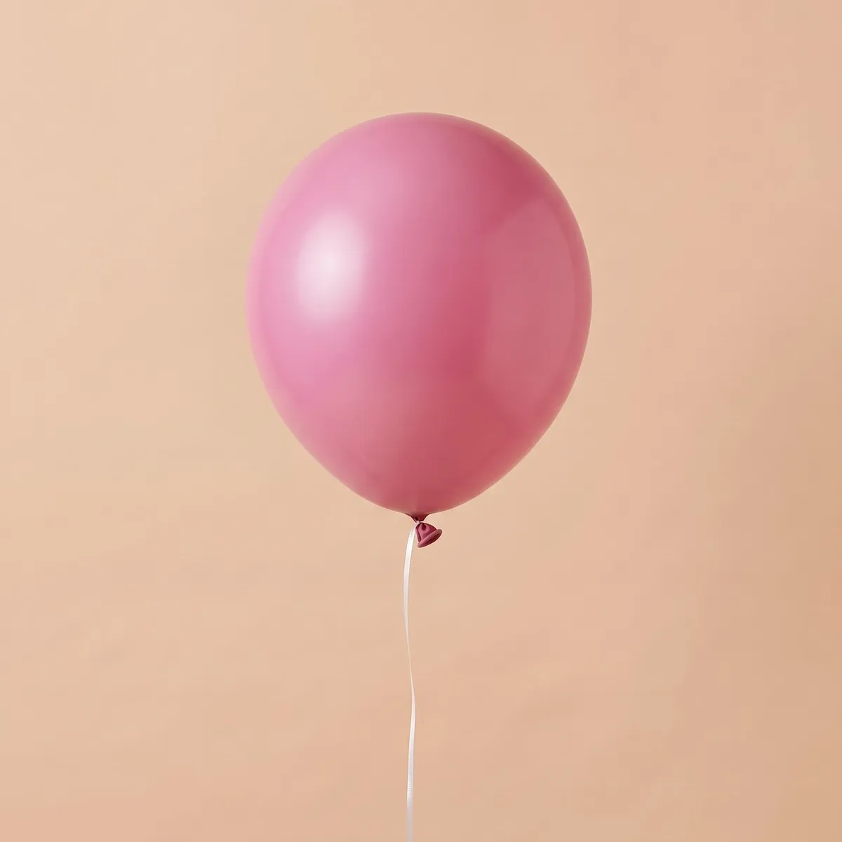 Кулька латексна 30 см з гелієм, темно-рожева